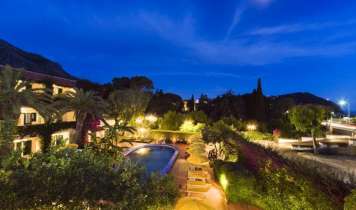 Hotel Terme Villa Angela - mese di Gennaio - Hotel villa angela - illuminazione notturna